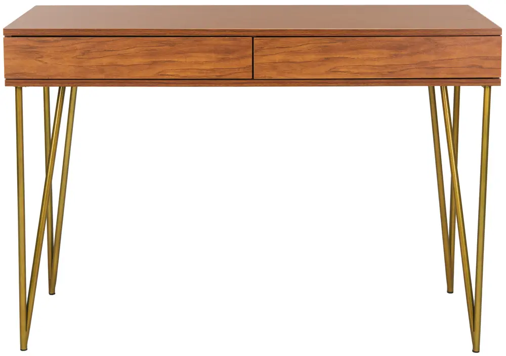 Pine Two Drawer Desk