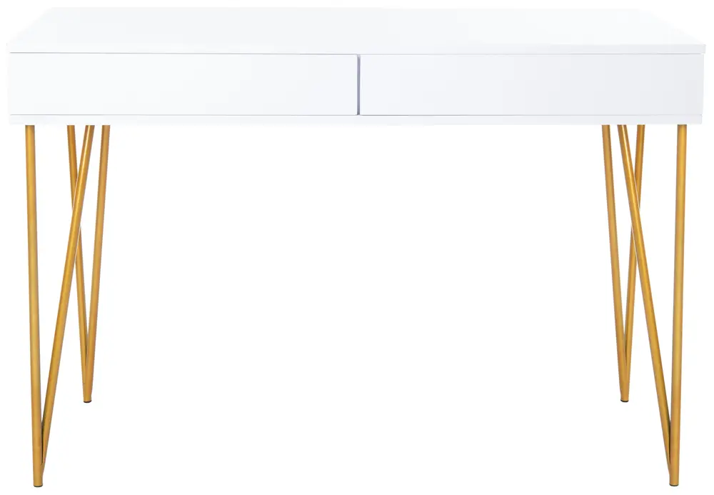 Pine Two Drawer Desk