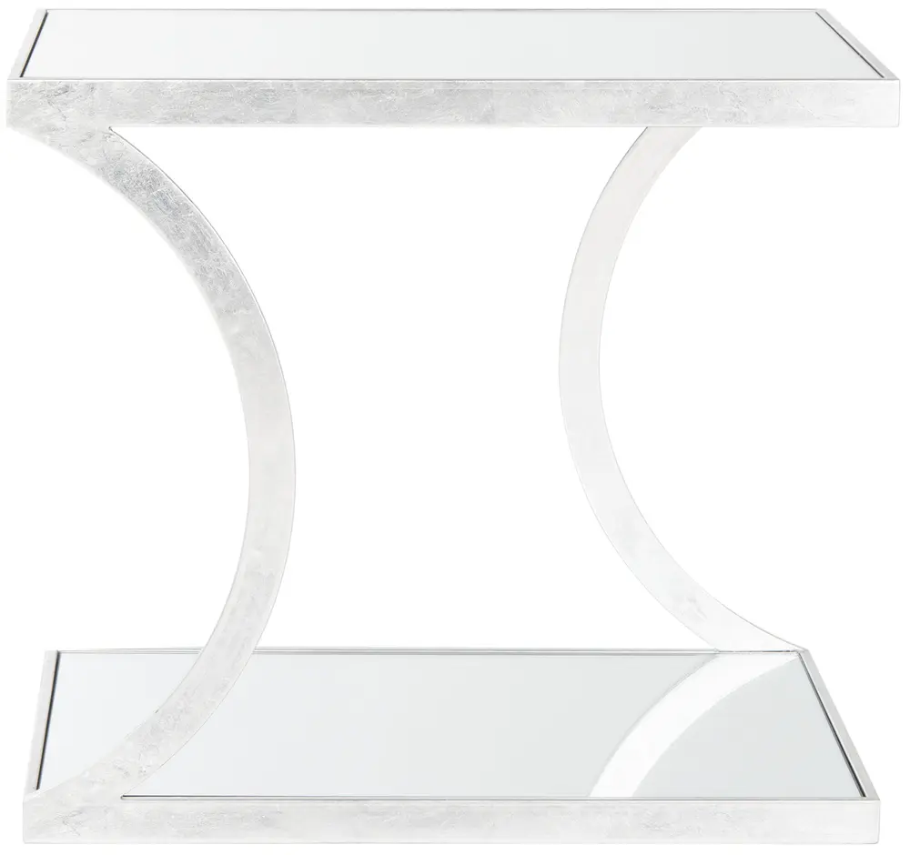 Sullivan Silver Leaf Accent Table