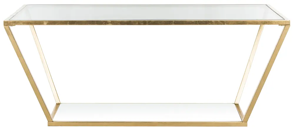 Allene Gold Leaf Retro Coffee Table