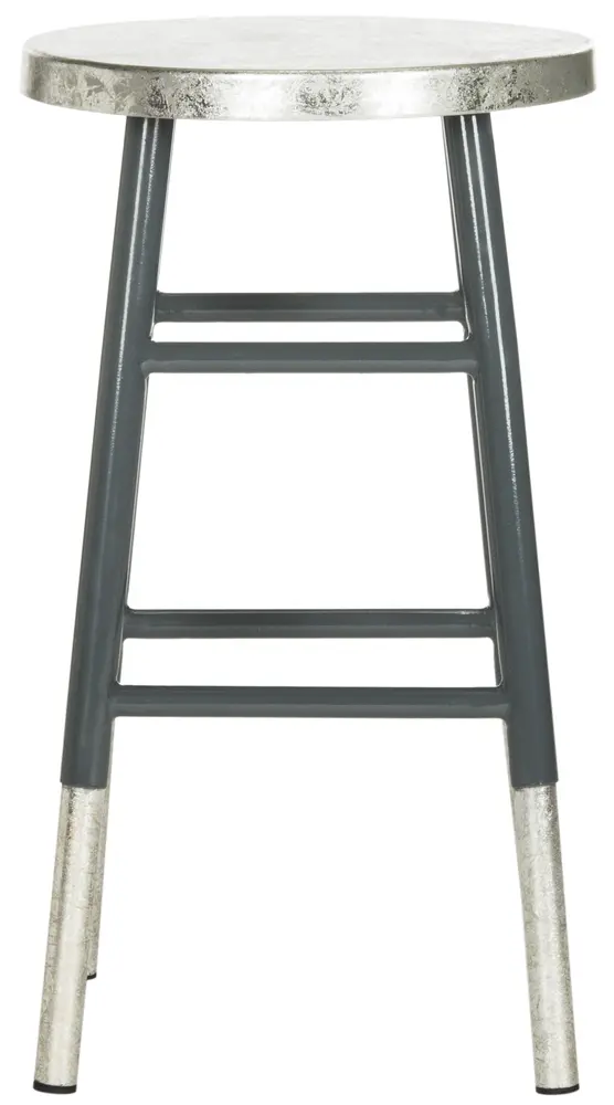 Kenzie Silver Dipped Counter Stool