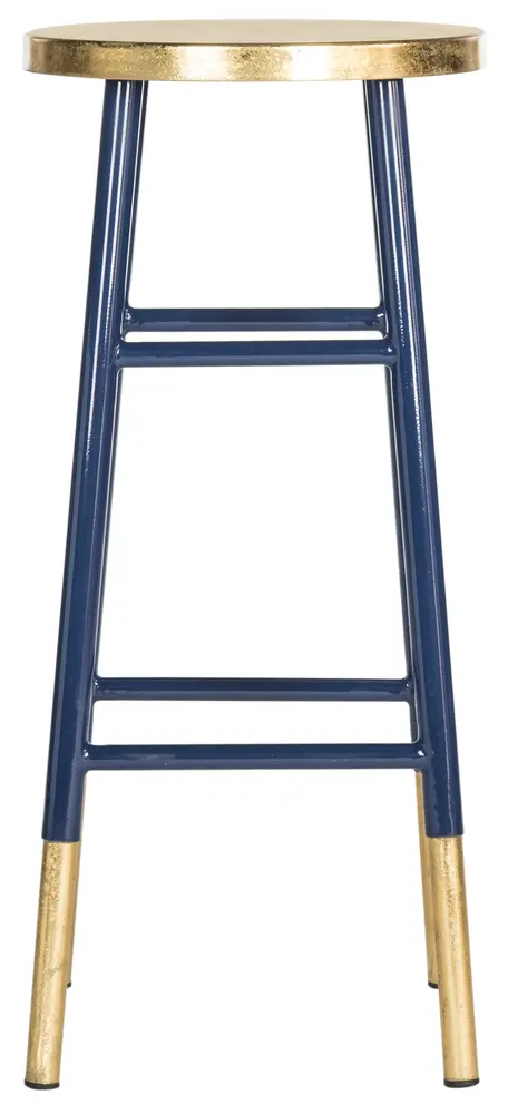 Emery Dipped Gold Leaf Bar Stool