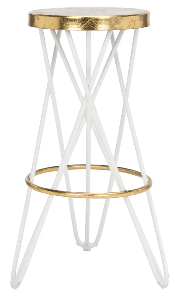 Lorna Gold Leaf Bar Stool
