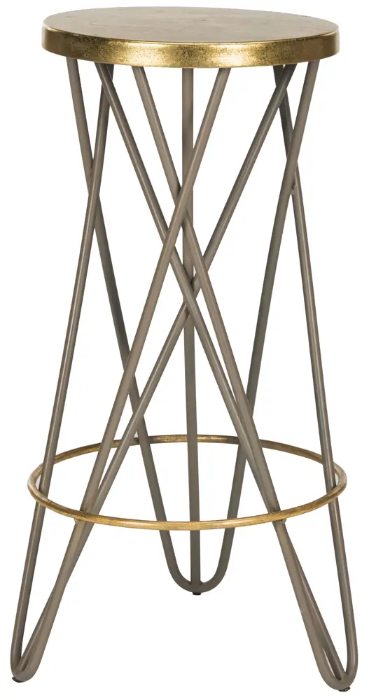 Lorna Gold Leaf Bar Stool