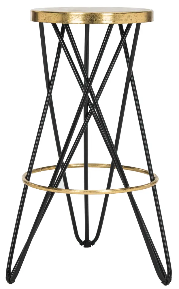 Lorna Gold Leaf Bar Stool