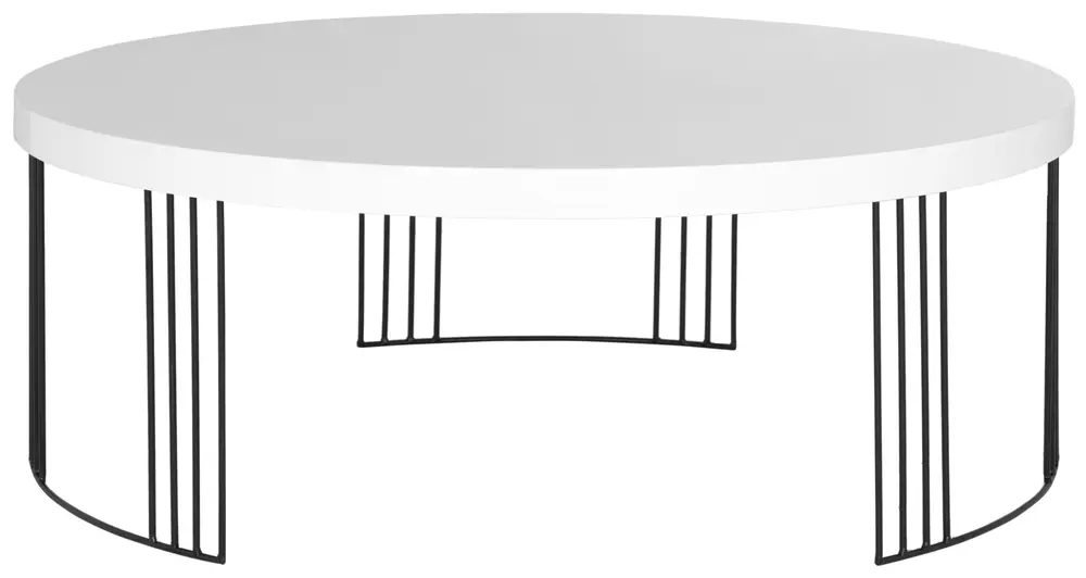 Keelin Mid Century Scandinavian Lacquer Coffee Table