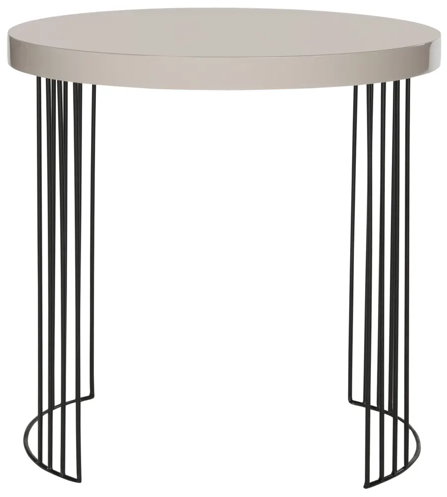 Kelly Mid Century Scandinavian Lacquer Side Table