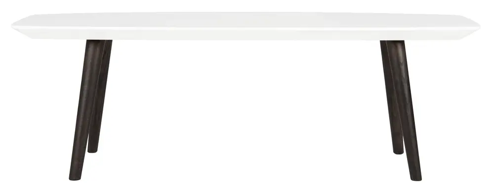 Josiah Retro Mid Century Rectangle Lacquer Coffee Table