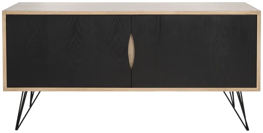 Jeralyn Retro Mid Century Wood Sideboard
