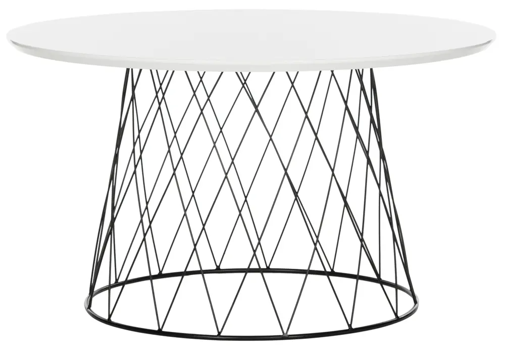 Roe Retro Mid Century Lacquer Coffee Table