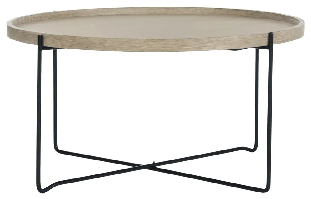 Auden Retro Mid Century Wood Accent Table