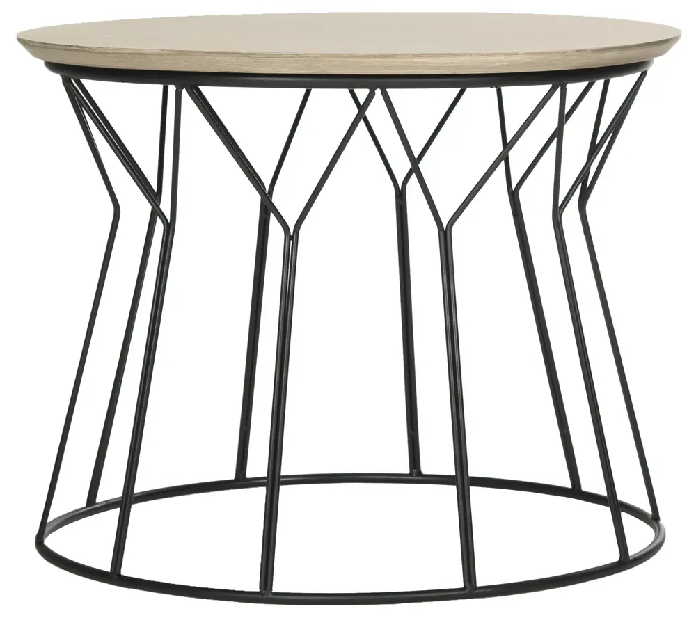 Alcott Retro Mid Century Wood End Table