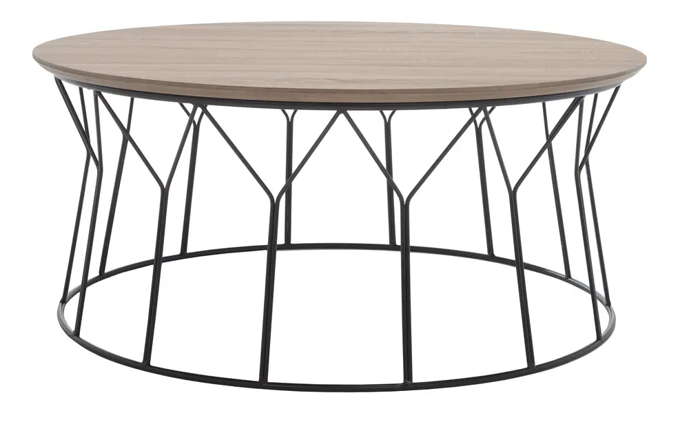 Deion Retro Mid Century Wood Coffee Table