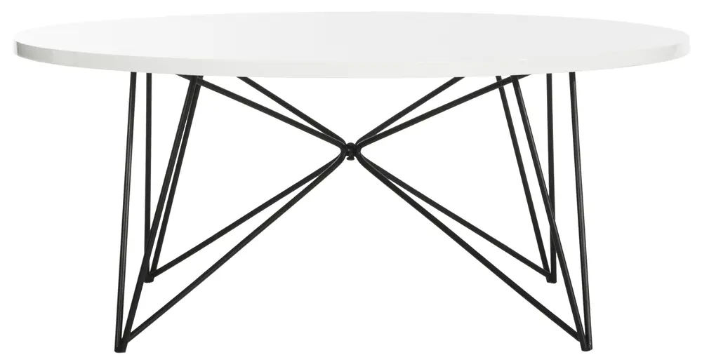 Maris Retro Mid Century Lacquer Coffee Table