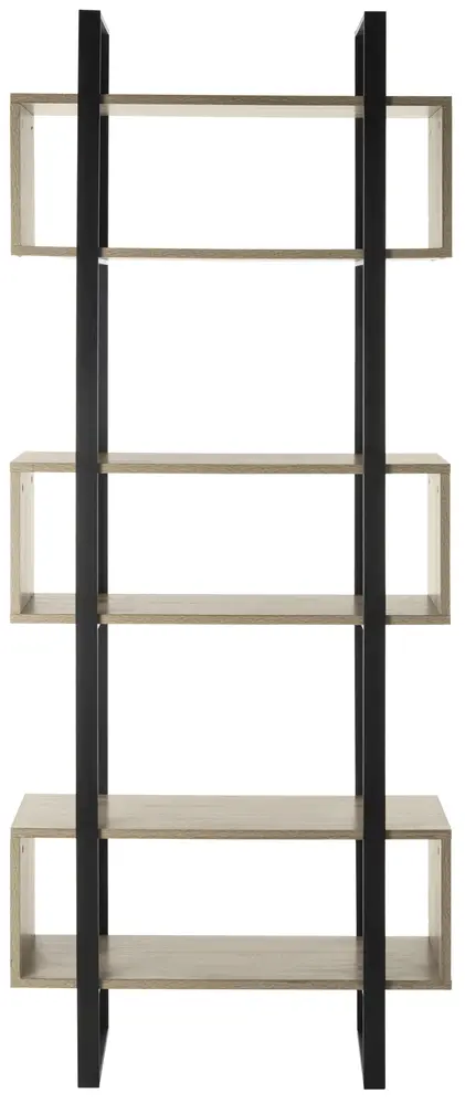 Adhara Retro Mid Century Wood Etagere
