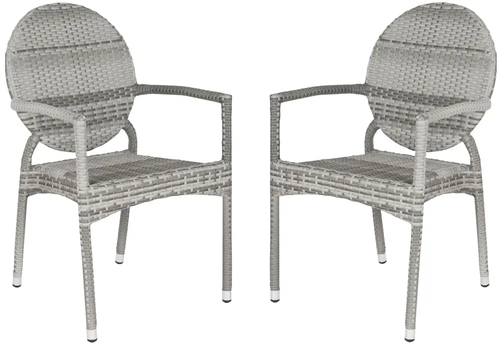 Valdez  Indoor Outdoor Stacking Arm Chair