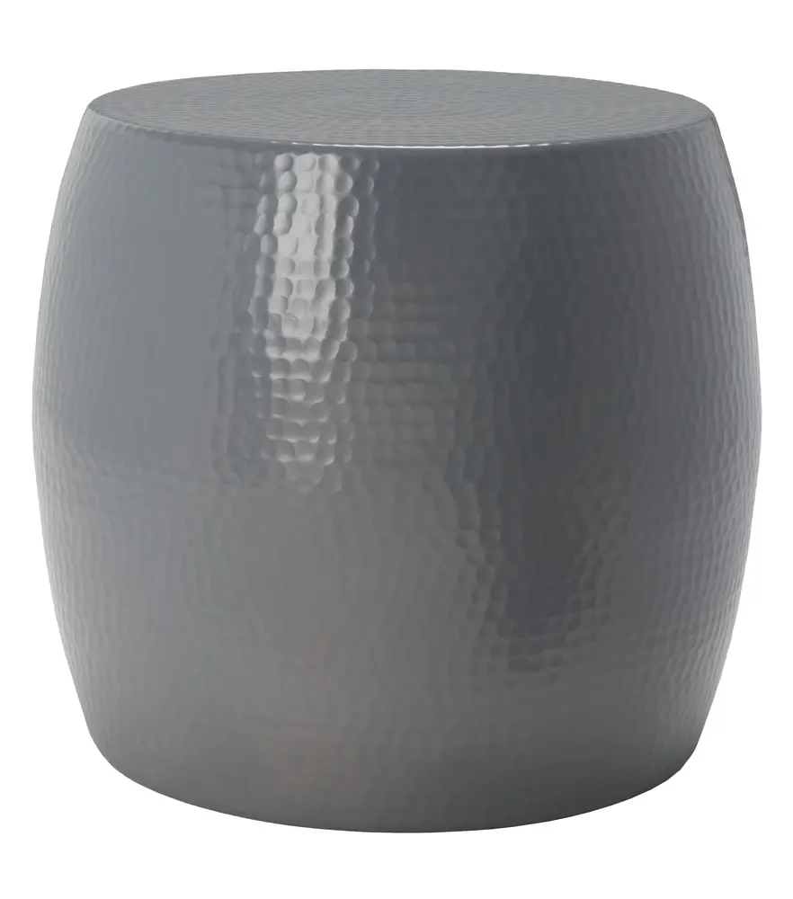 Vanadium Round Hammered Stool