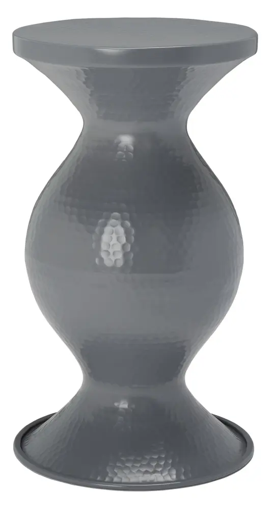 Radium Small Hammered Stool