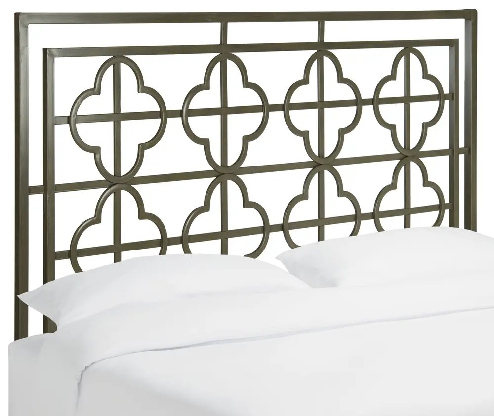 Lucinda King Metal Headboard