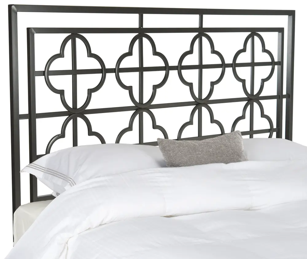 Lucinda King Metal Headboard