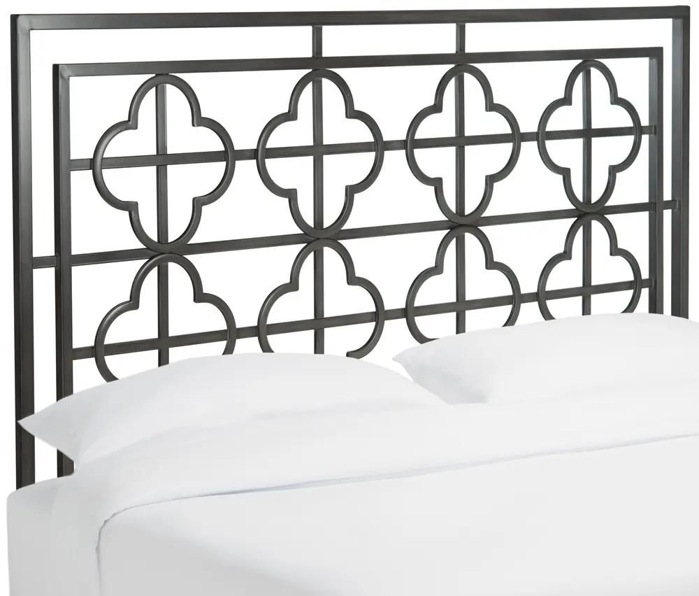 Lucinda King Metal Headboard