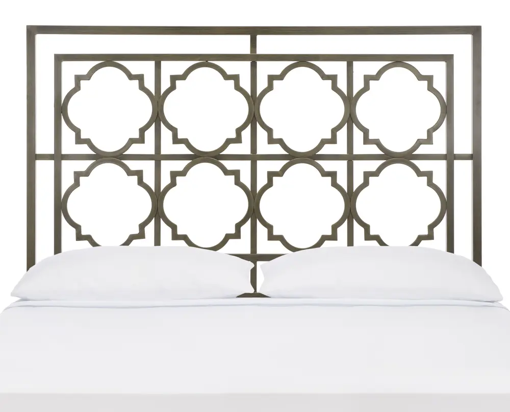 Silva Queen Metal Headboard