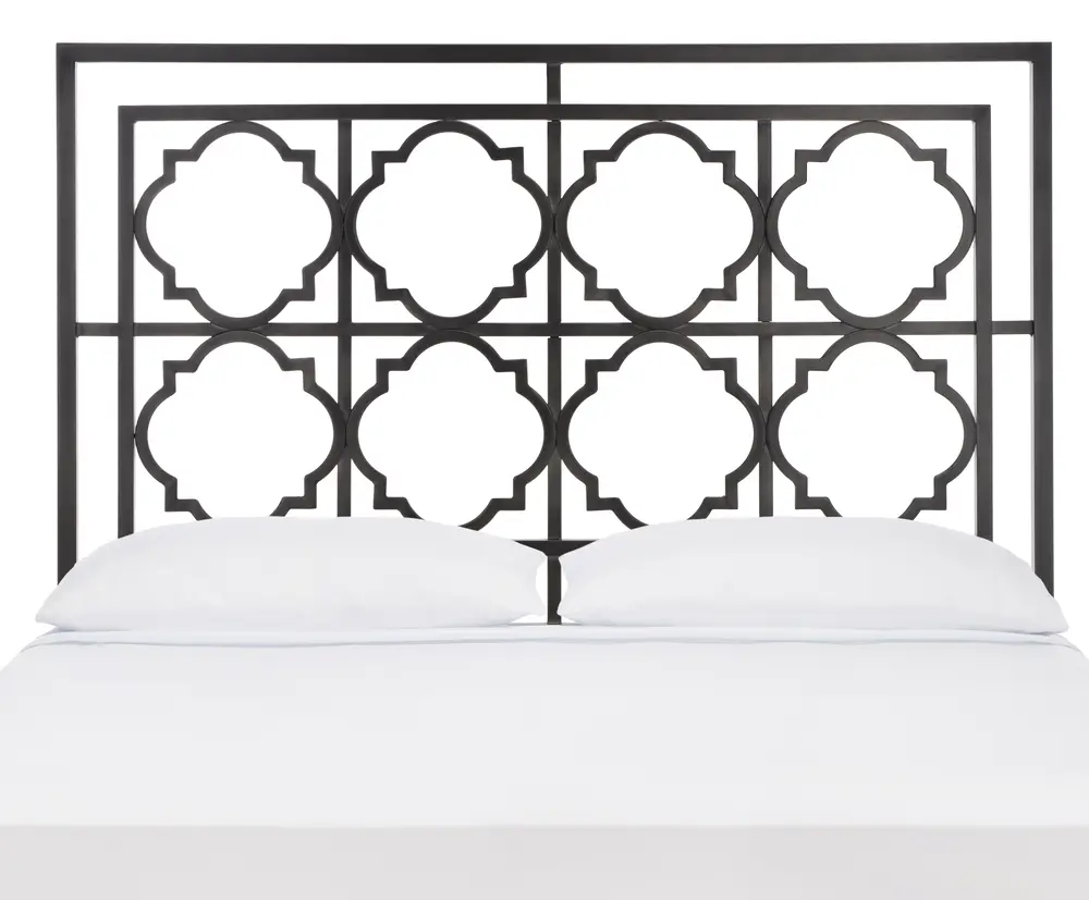 Silva Queen Metal Headboard