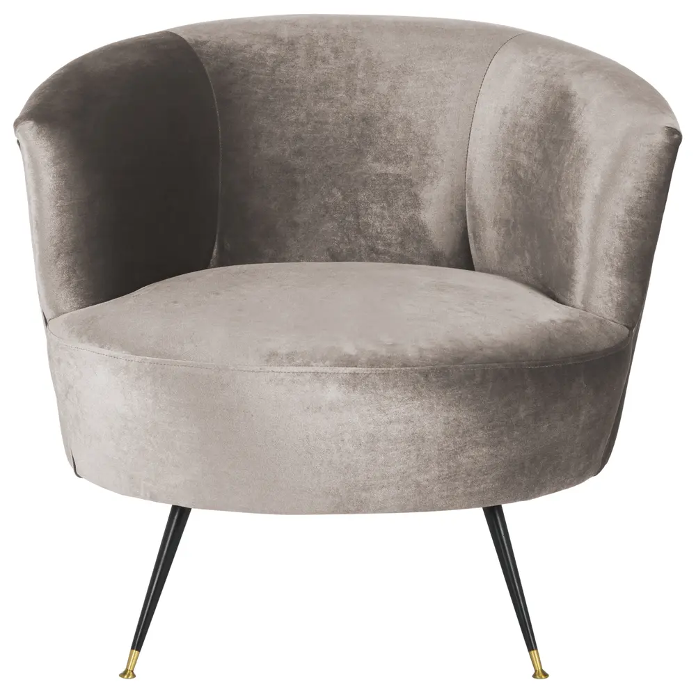 Arlette Velvet Retro Mid Century Accent Chair