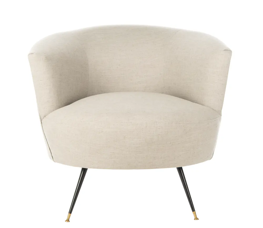 Arlette Velvet Retro Mid Century Accent Chair
