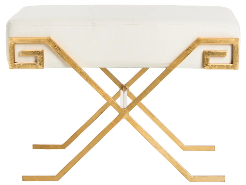 Luna Greek Key Bench