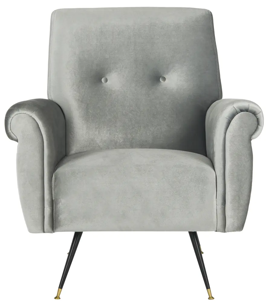 Mira Retro Mid Century Velvet Accent Chair