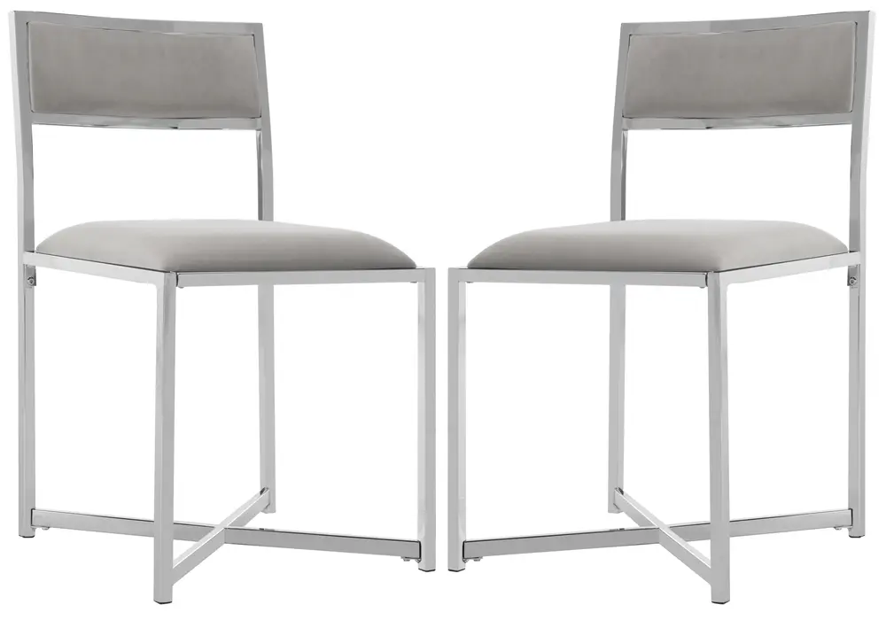 Menken Chrome Side Chair