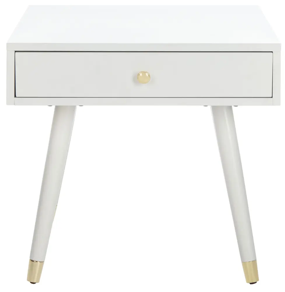 Levinson Gold Cap End Table