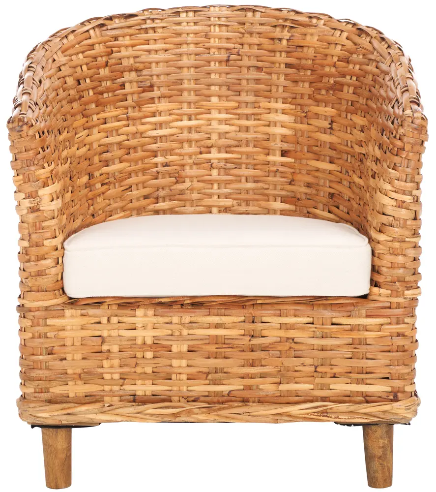 Omni Rattan Barrel Chair
