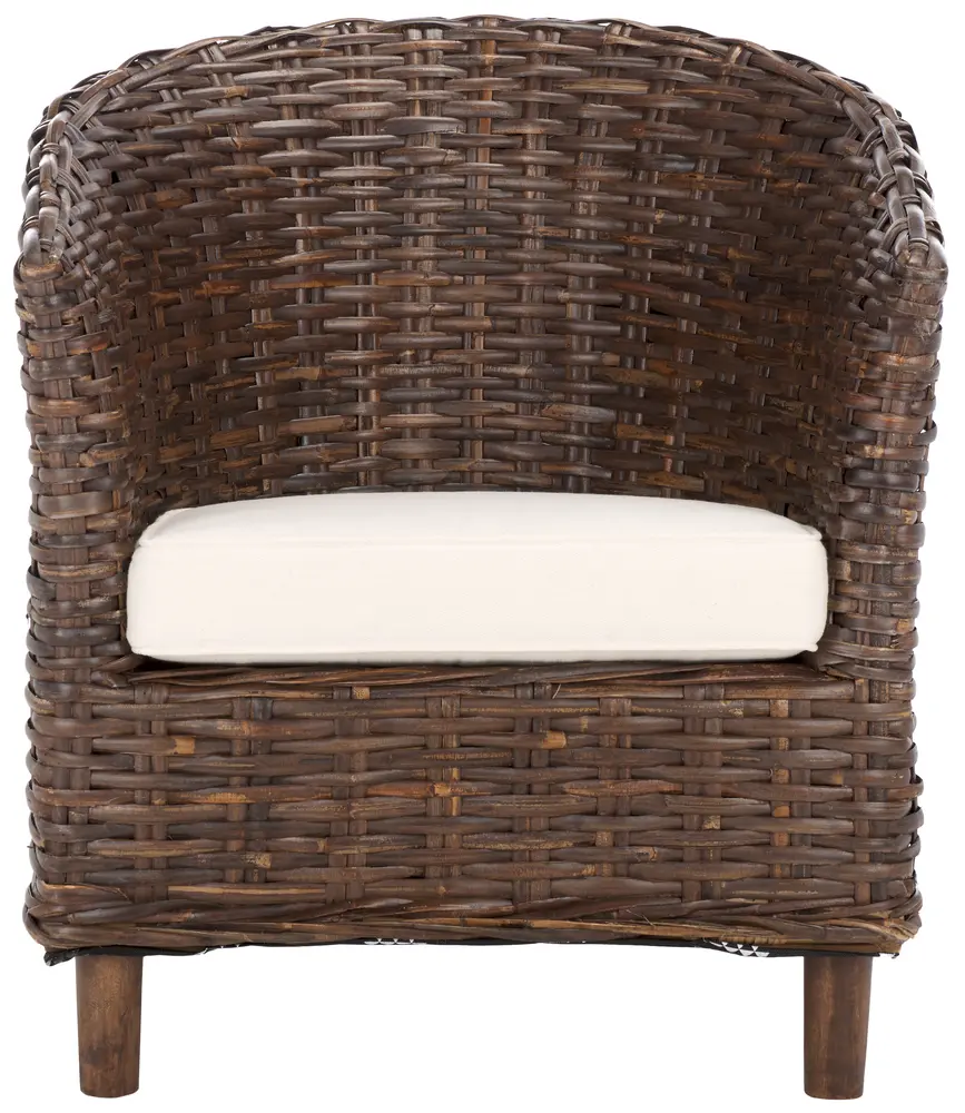 Omni Rattan Barrel Chair