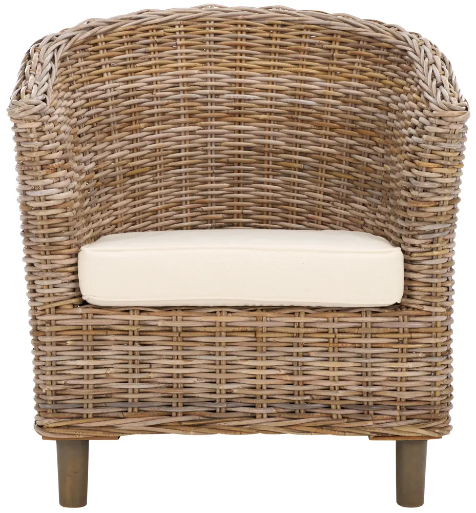 Omni Rattan Barrel Chair