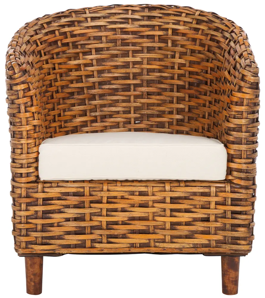 Omni Rattan Barrel Chair