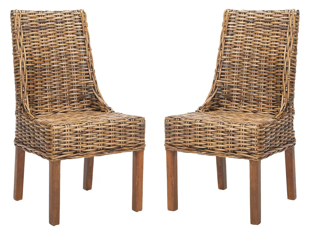 Suncoast 18H Rattan Arm Chair (Set Of 2)