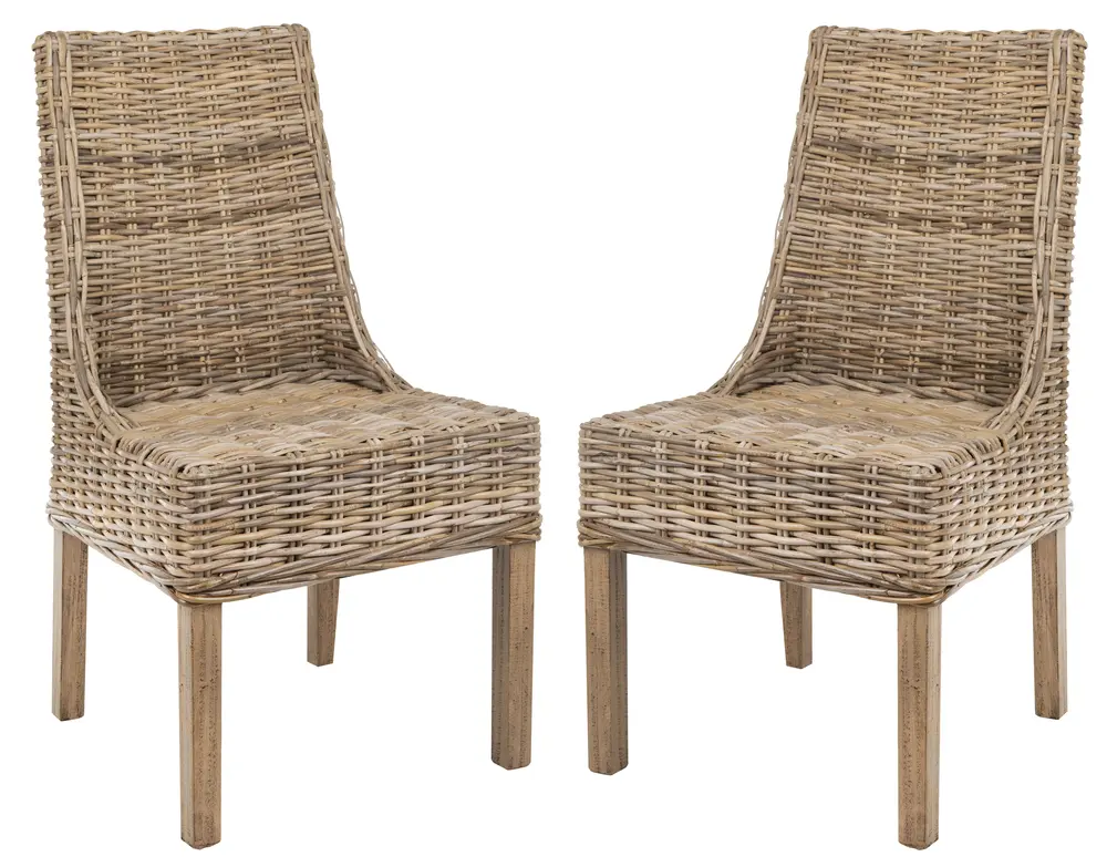 Suncoast 18H Rattan Arm Chair (Set Of 2)