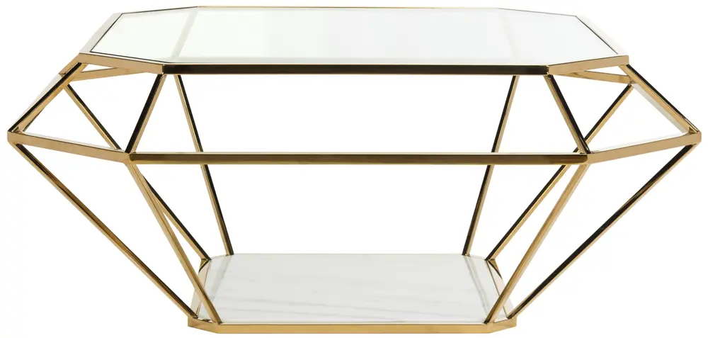 Abena Geometric Coffee Table