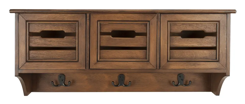 Leon Hanging 3 Drawer Wall Rack