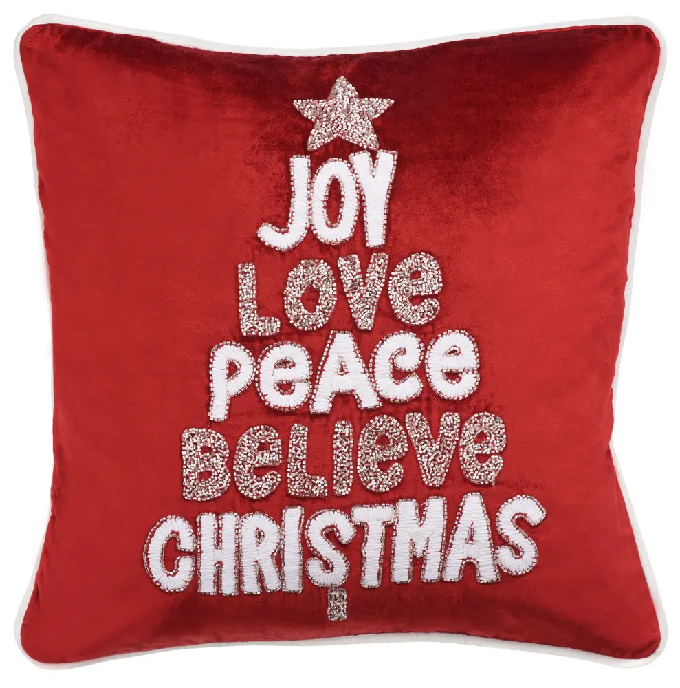 Peace And Joy Pillow