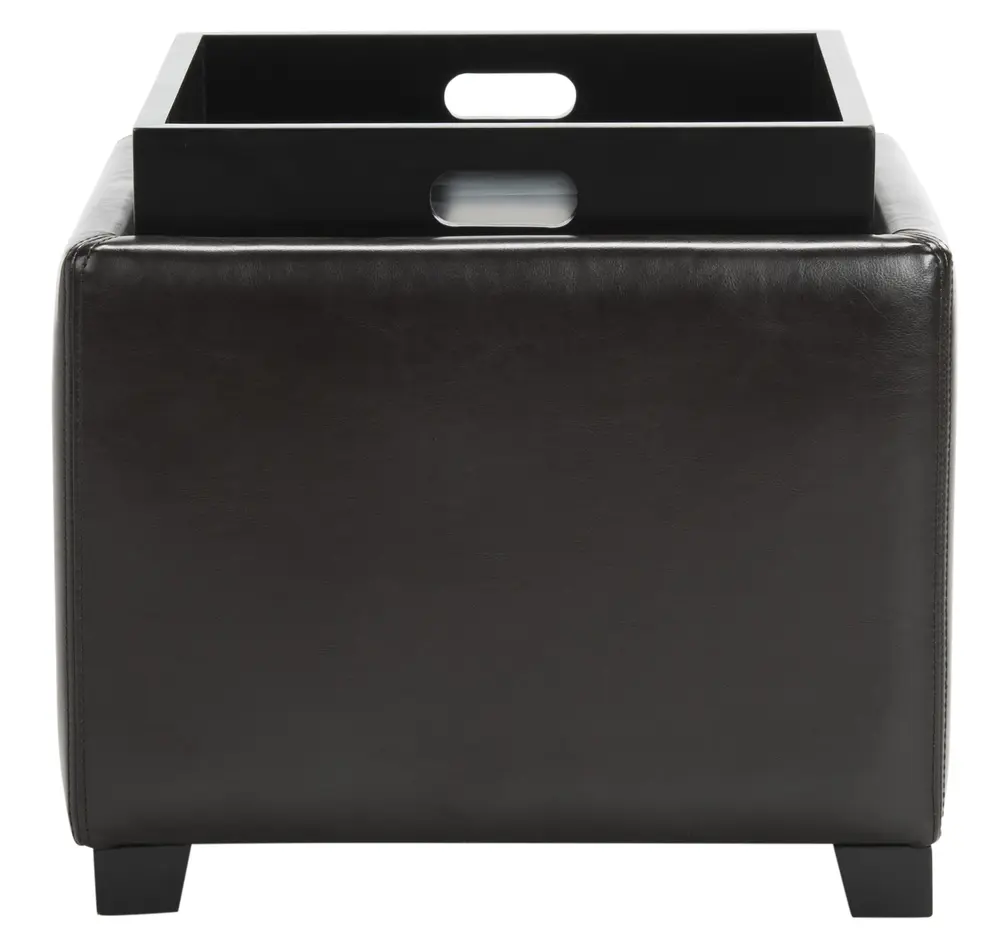 Bobbi Tray Storage Ottoman