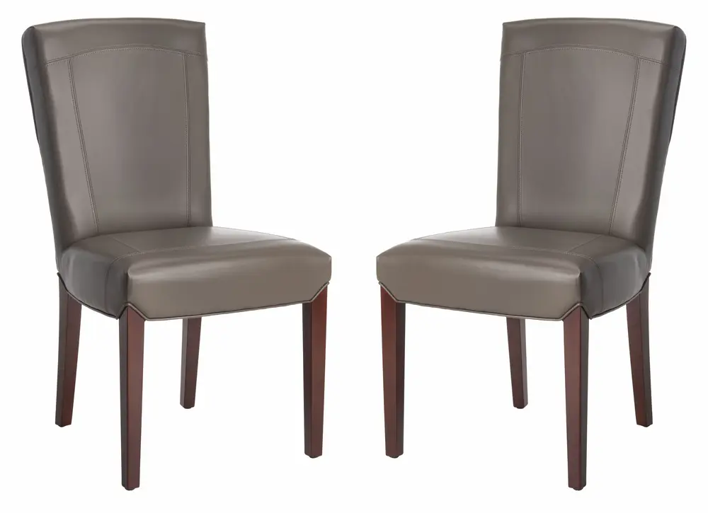 Ken 19H Leather Side Chair (Set Of 2)