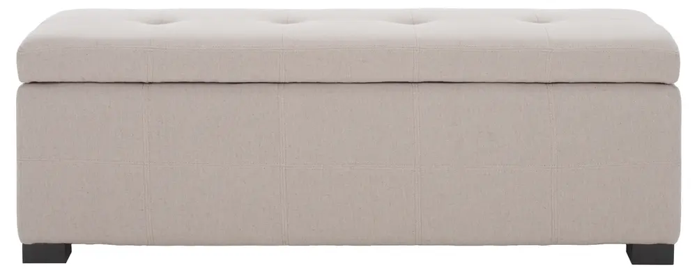 Maiden Tufted Storage Bench Lg