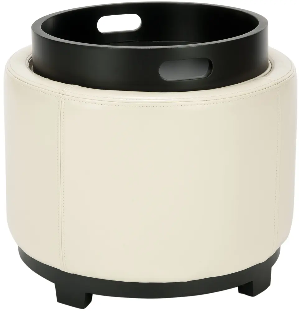 Chelsea Round Tray Ottoman