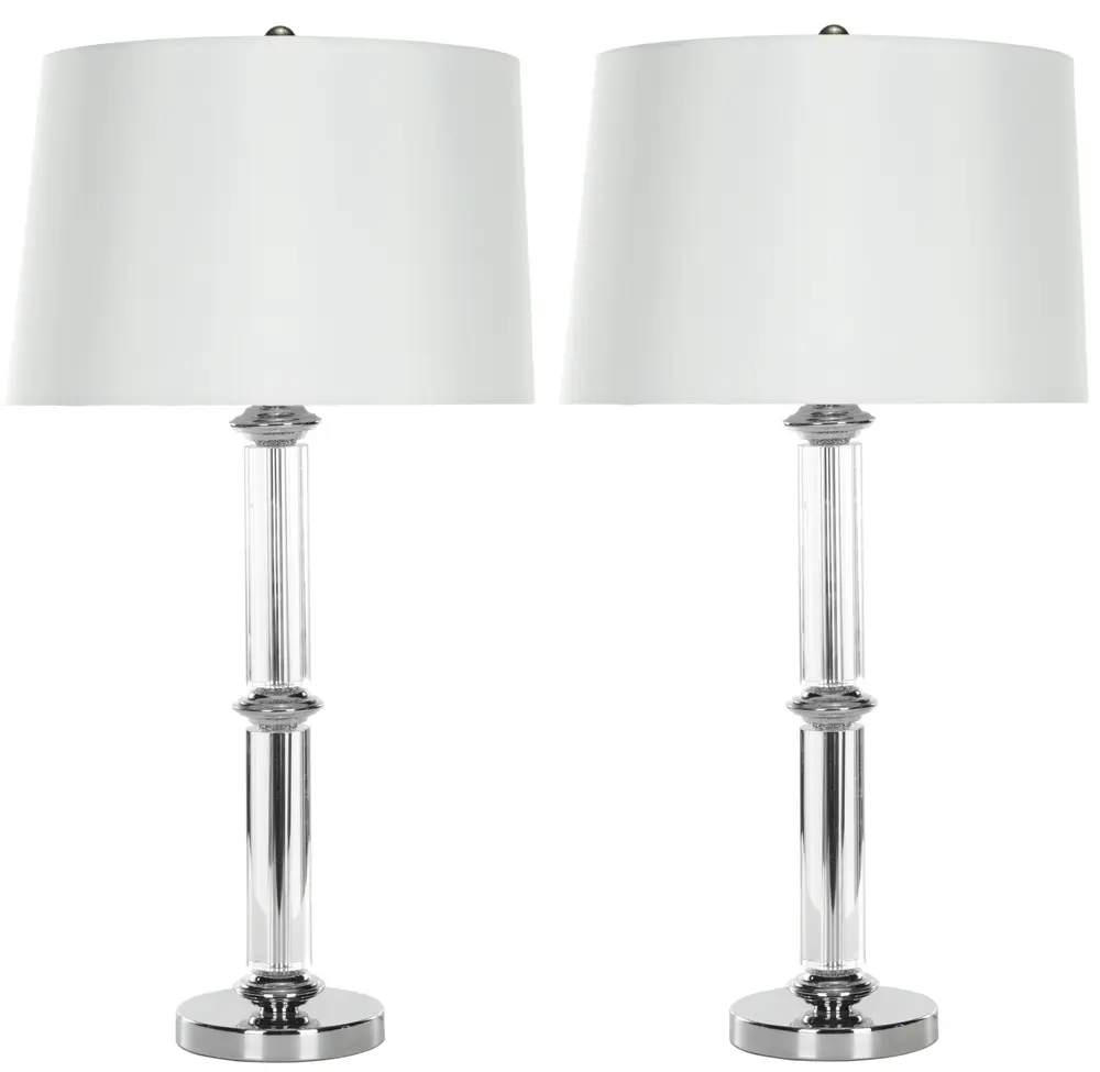 Vendome 28.5 Inch H Crystal Table Lamp