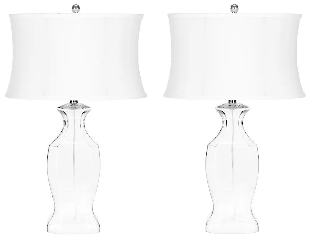 Wendy 28 Inch H Glass Table Lamp