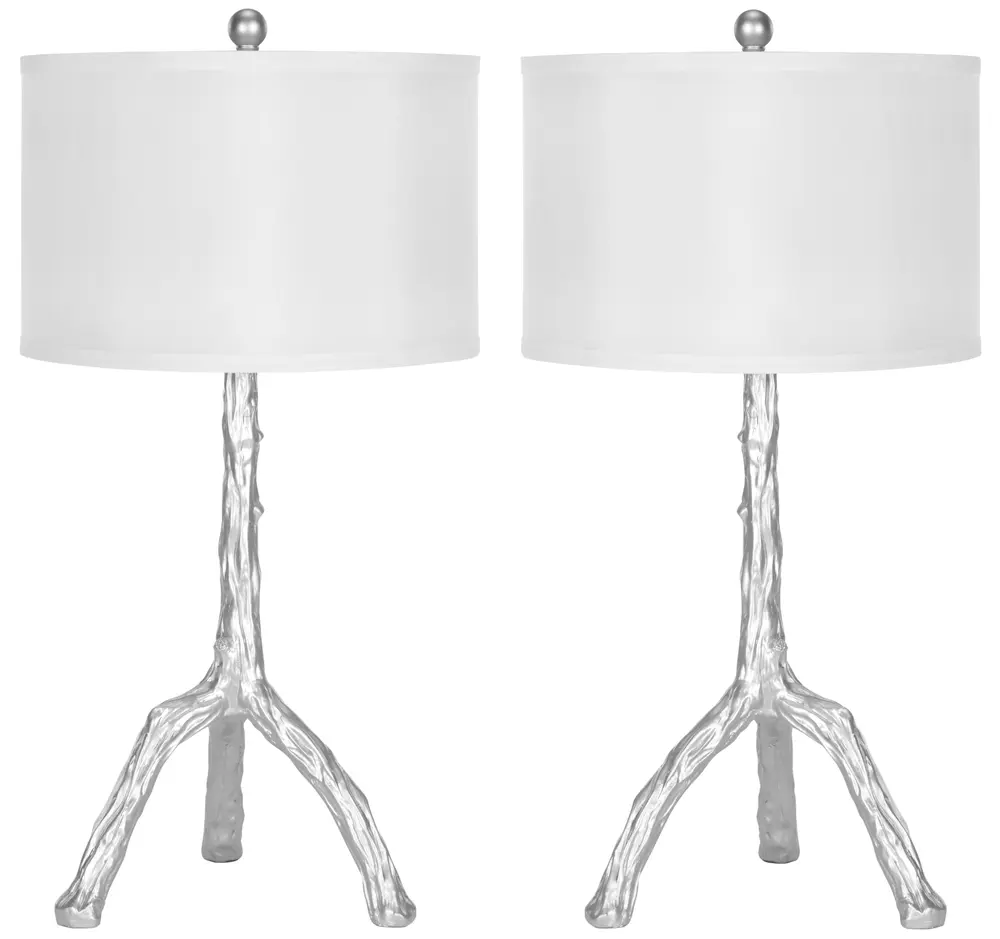 Silver 29 Inch H Branch Table Lamp