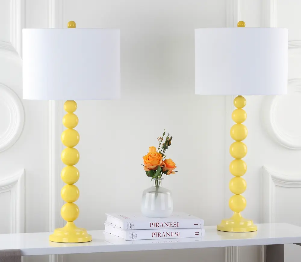 Jenna 31.5 Inch H Stacked Ball Lamp